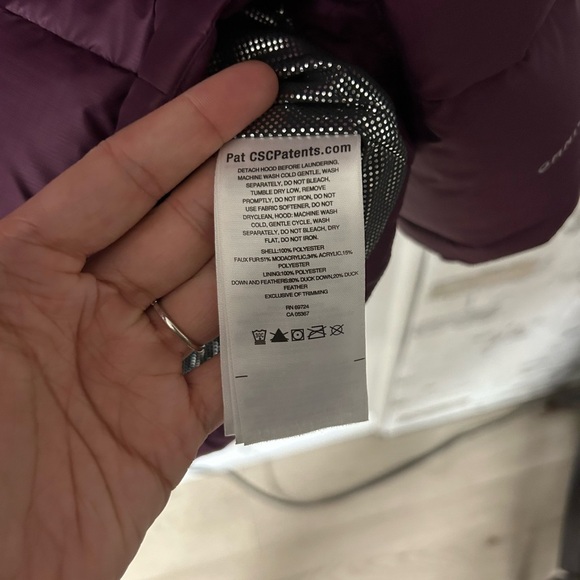 Columbia Peak to Park 650 Omni Heat Long Insulated Down Jacket - Picture 8 of 8